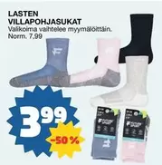 LASTEN VILLAPOHJASUKAT