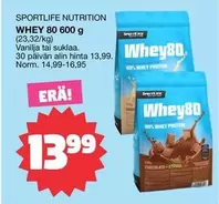 WHEY 80 600 g