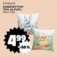 KORISTETYNY TIPU JA PUPU