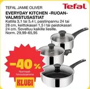 EVERYDAY KITCHEN -RUOAN-VALMISTUSASTIAT