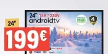 24" 12V / 230V androidtv