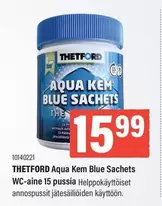 Aqua Kem Blue Sachets WC-aine 15 pussia