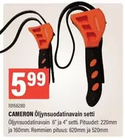 Öljynsuodatinavain setti 10166280