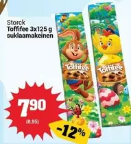Toffifee 3x125 g suklaakeine