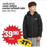 Junior Jetheo nuorten softshell-takki