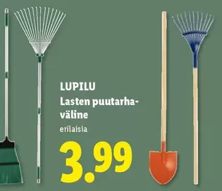 Lasten puutarha-väline