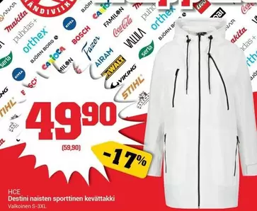 Makita - Destini naisten sporttinen kevättakki