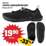 naisten paljasjalkakengät