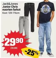 Junior Chris nuorten farkut Koot: 128-176cm