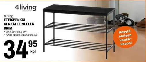 ETEISPENKKI KENKÄTELINEELLÄ BRIM