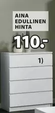 AINA EDULLINEN HINTA