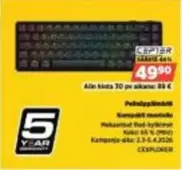 Mekaaninen mini-näppäimistö