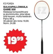 SULKAPALLOMAILA GAME 500