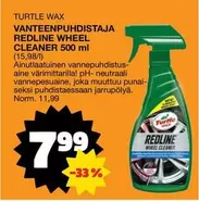 REDLINE WHEEL CLEANER 500 ml