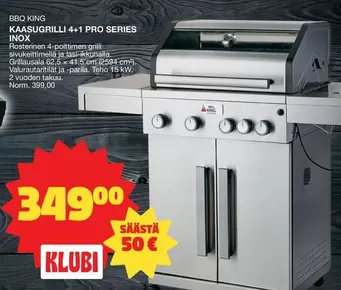 KAASUGRILL 4+1 PRO SERIES