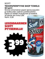 Original - TEHOPAPERIPYYHE SHOP TOWELS