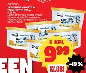 KOSTEUDENPOISTAJA TUOKSUNTON