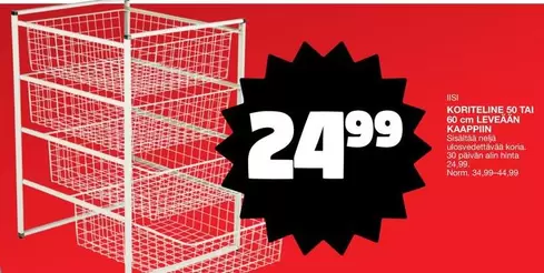 KORITELINE 60 TAI KAAPPIN