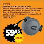 PAINEILMALETKUKELA 20 m