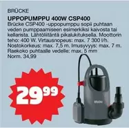 UPPOPUMPPU 400W CSP400