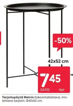 Tarjoilupöytä Melvin