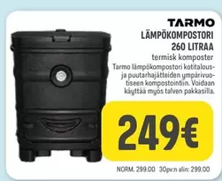 Lämpökompostori 260 Litraa