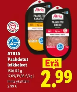 Paahdetut leikkeleet