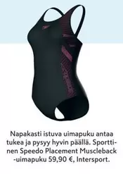 Placement Muscleback -uimapuku