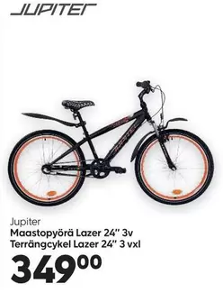 Maastopyörä Lazer 24" 3v / Terrängcykel Lazer 24" 3 vxl