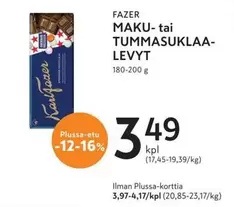 MAKU- tai TUMMASUKLAA LEVYT