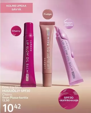 LIP GLOW OIL BALM SPF30