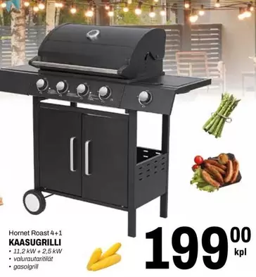 Hornet Roast 4+1 Kaasugrill