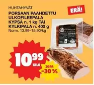 PORSASPAAHDETTU ULKOFILÈEPAALA KYPSÄ