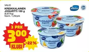 KREIKKALAINEN JOGURTTI