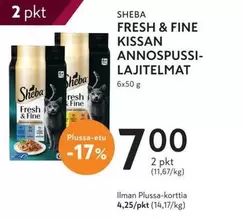 FRESH & FINE KISSA
ANNOSPUSSILAJITELMAT