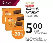 JÄÄTELÖPATUKAT