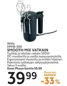 SMOOTH MIX VATKAIN HM1B-500