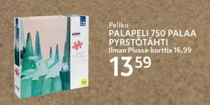 PALAPELI 750 PALAA PYRSTÖTÄHTI