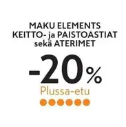 KEITTO- ja PAISTOASTIAT sekä ATERIMET