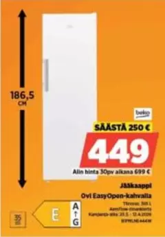 Ovi EasyOpen-kahvialla