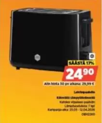 Obh Nordica - Leivänpaahdin