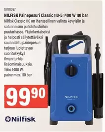 Painepesuri Classic 110-5 1400 W 110 bar