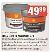 ILVES Takka- ja muurimaali 2,7 L