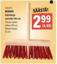 10165470 Katuharja varrella 140 cm