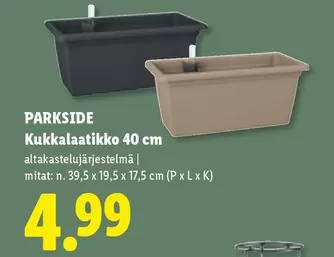 Kukkalaatikko 40 cm
