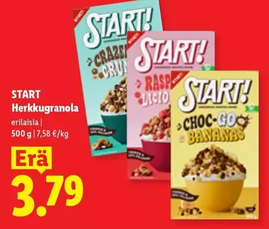 Herkkugranola