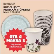 Kertakäyttöastiat