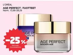 AGE PERFECT -TUOTTEET