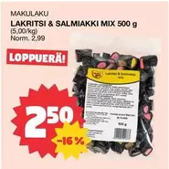 LAKRITSI & SALMIAKKI MIX