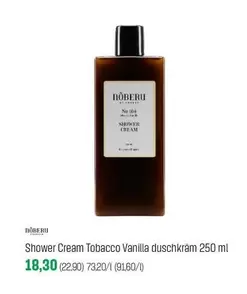 Shower Cream Tobacco Vanilla duschkräm